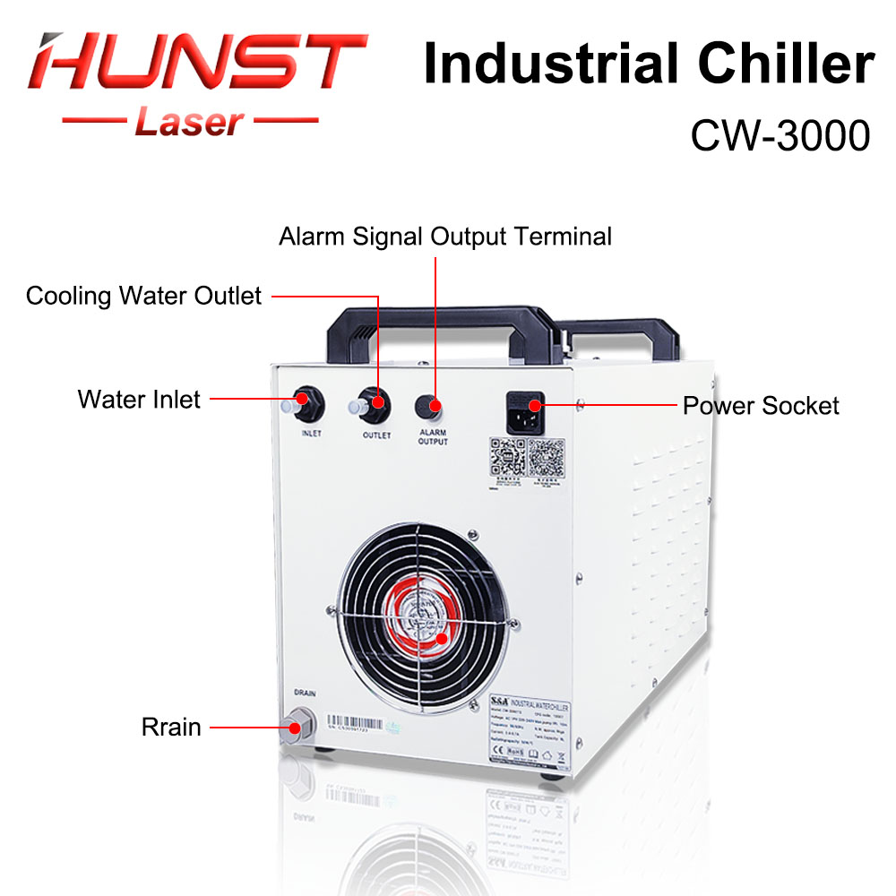 HUNST S&A CW3000 Endüstriyel S - Laser Industrial Chiller incelemesi ve fiyatı