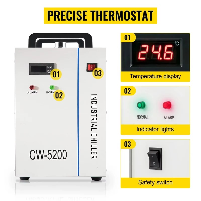 【Endüstriyel】SIHAO Endüstriyel - Laser Industrial Chiller incelemesi ve fiyatı