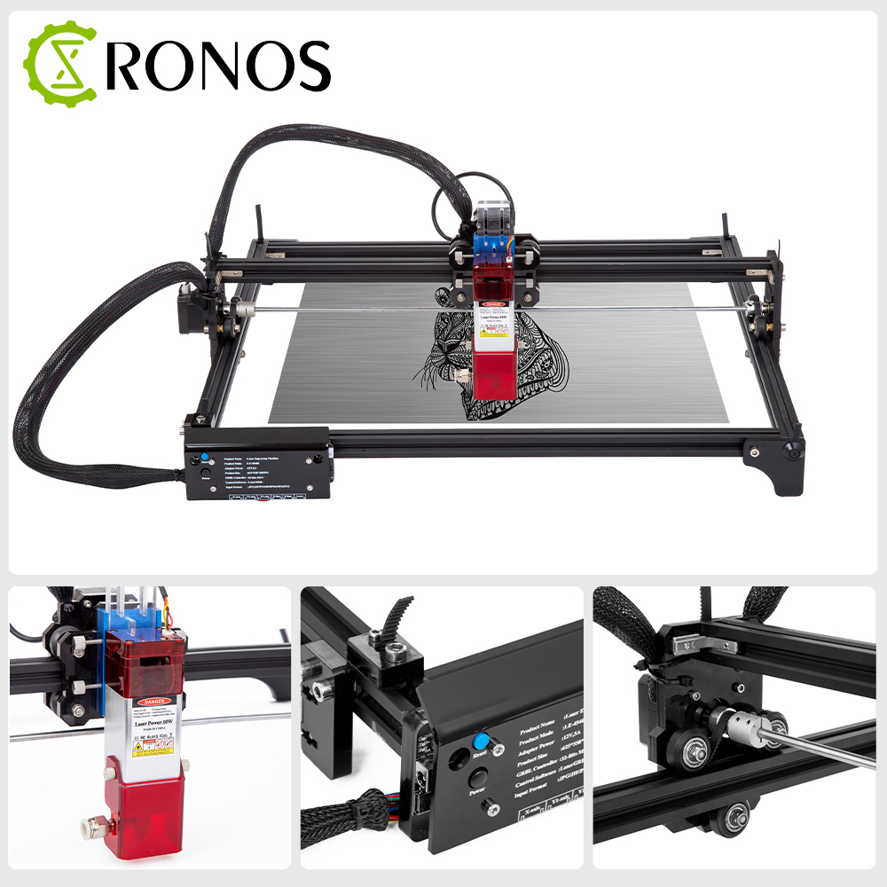 10W Lazer Kesim Makinesi, GRBL - Industrial Laser Engraver incelemesi ve fiyatı