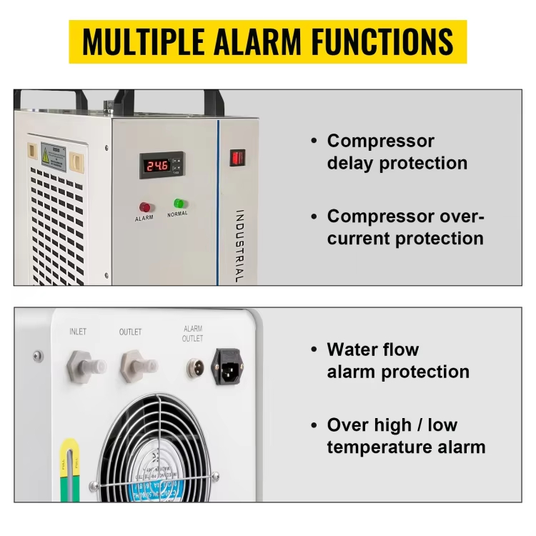 CW3000 CO2 Lazer Soğutma Siste - Laser Industrial Chiller incelemesi ve fiyatı