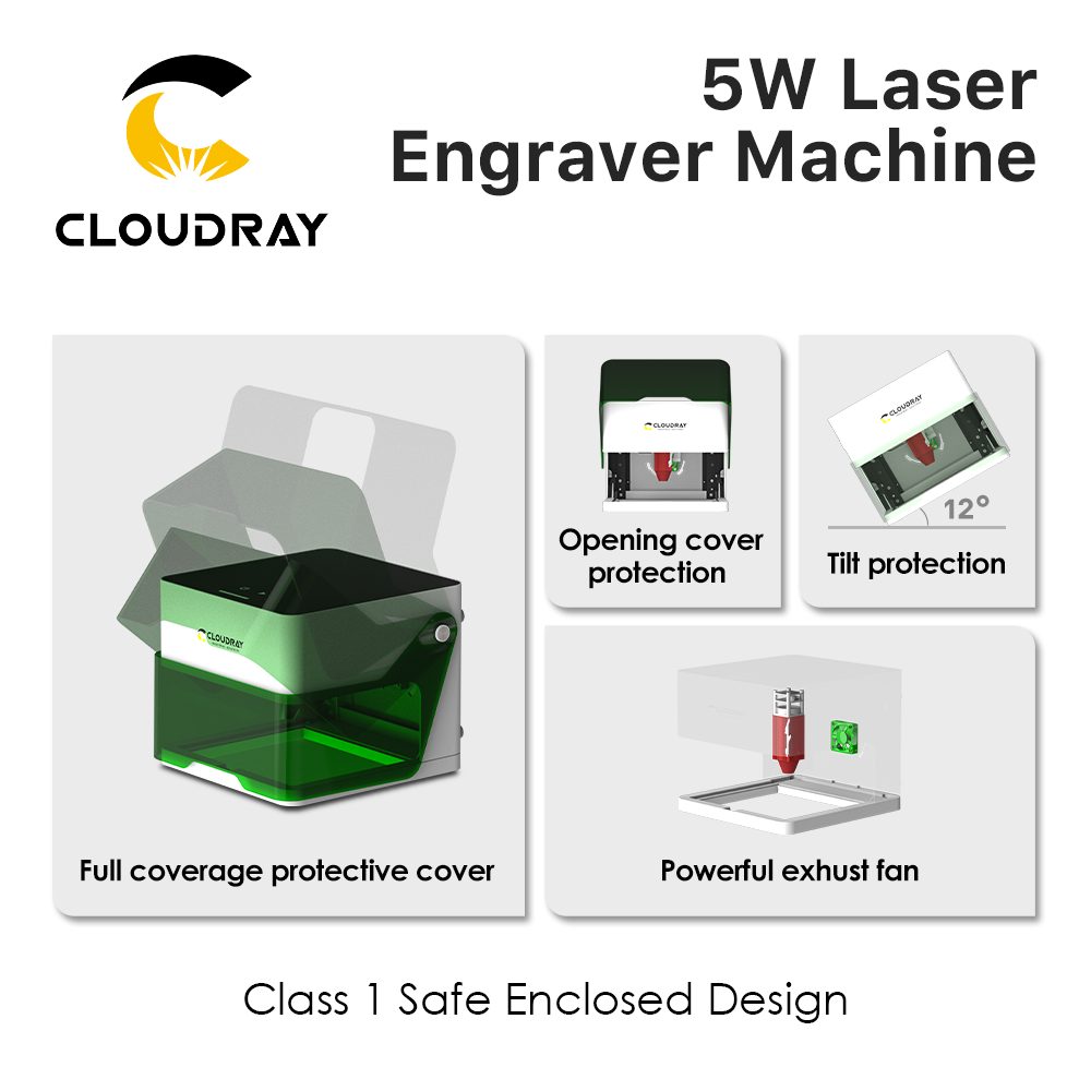 Cloudray Lazer Gravür Makinesi - Industrial Laser Engraver incelemesi ve fiyatı